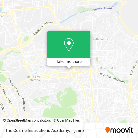 The Cosme Instructions Academy map