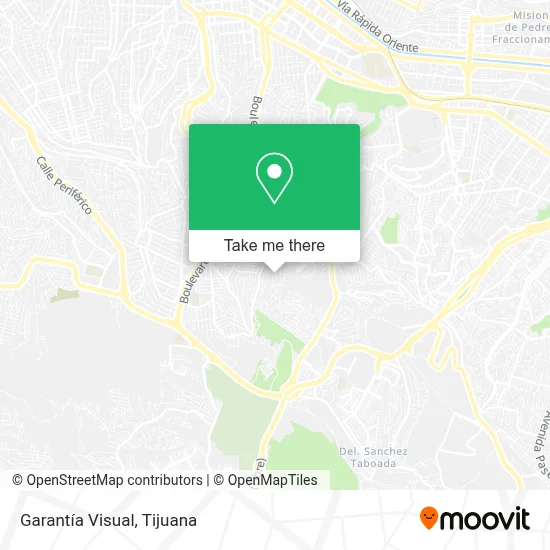 Garantía Visual map