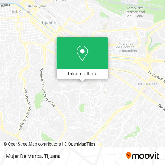 Mujer De Marca map