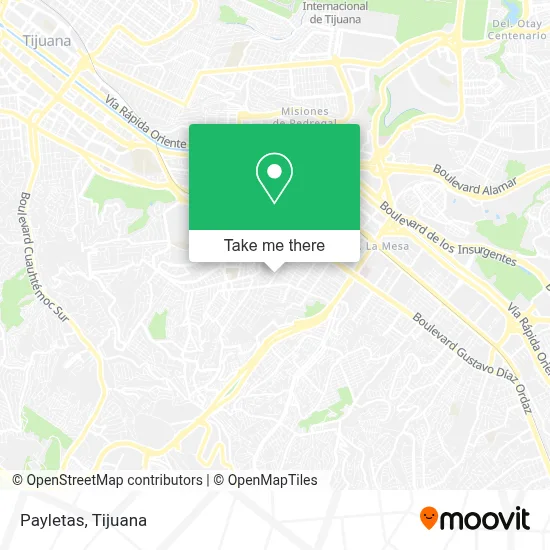 Payletas map