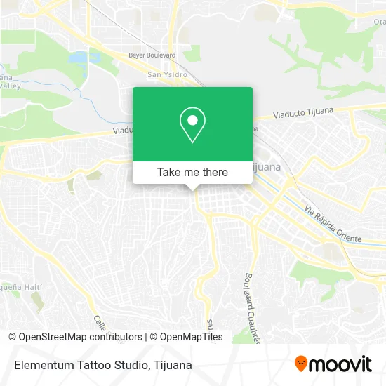 Elementum Tattoo Studio map