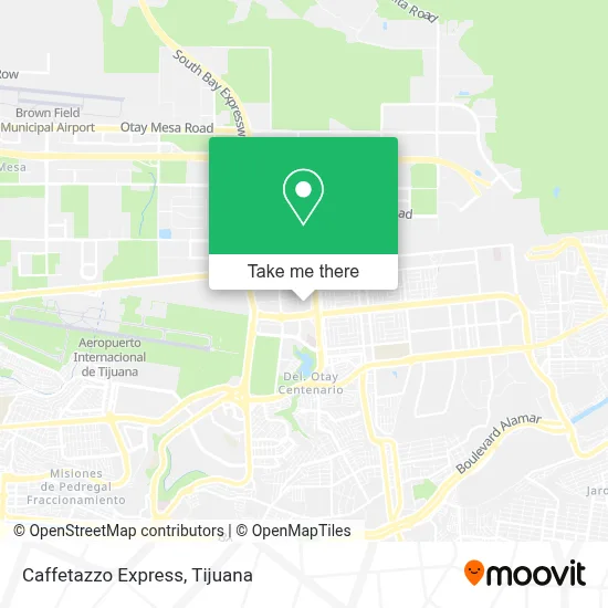 Caffetazzo Express map