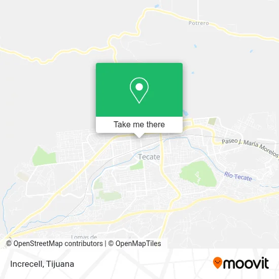 Increcell map