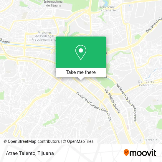 Atrae Talento map