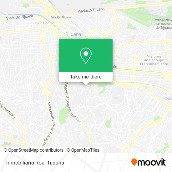 Inmobiliaria Roa map