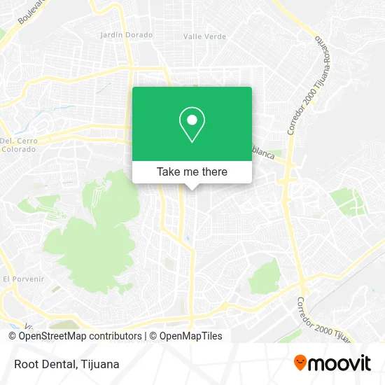 Root Dental map