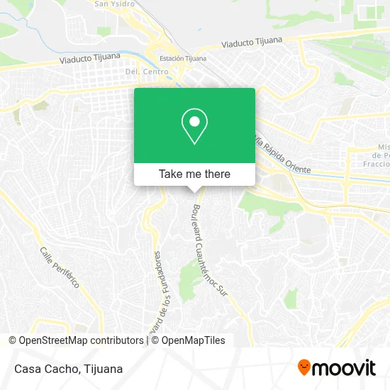 Casa Cacho map