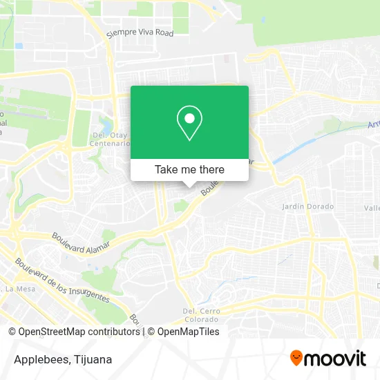 Applebees map