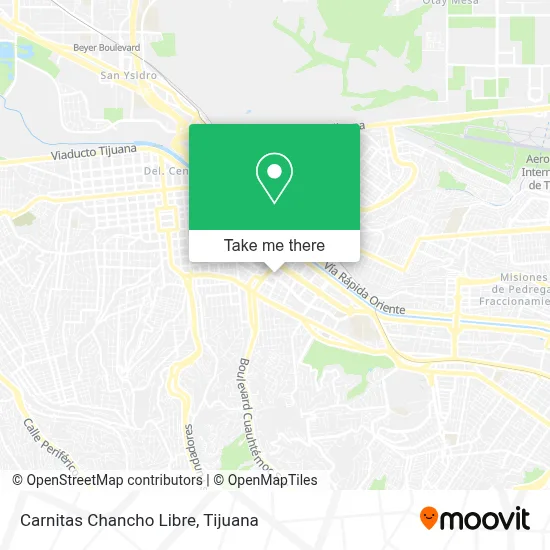 Carnitas Chancho Libre map