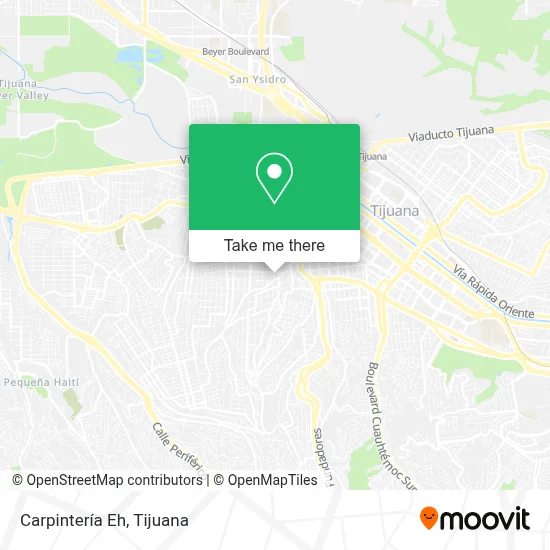 Carpintería Eh map