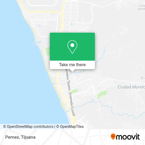 Pemex map
