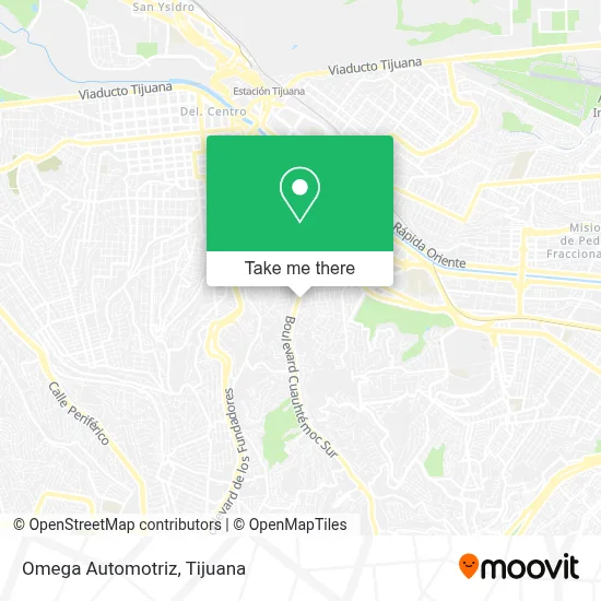 Omega Automotriz map