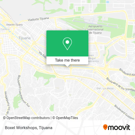 Boxel Workshops map