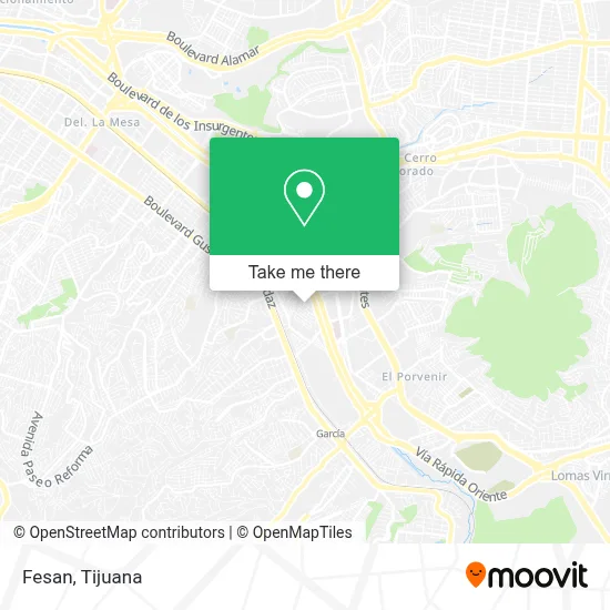 Fesan map