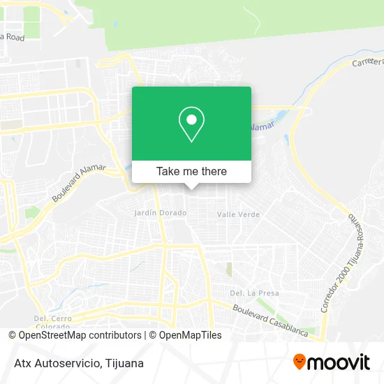 Atx Autoservicio map