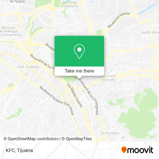 Kfc map