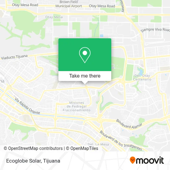 Ecoglobe Solar map