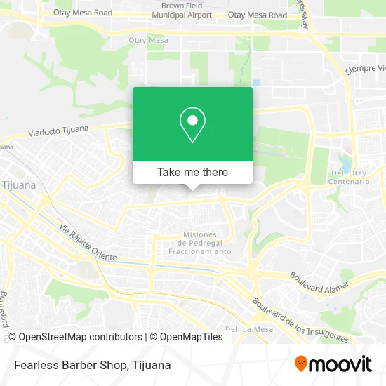 Fearless Barber Shop map