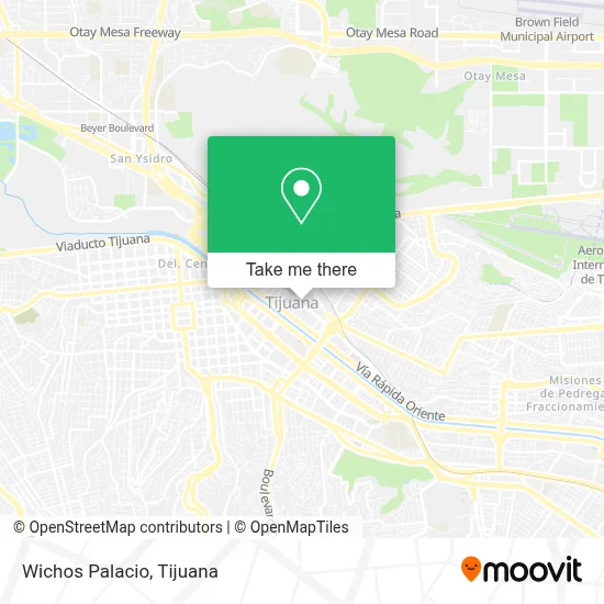 Wichos Palacio map