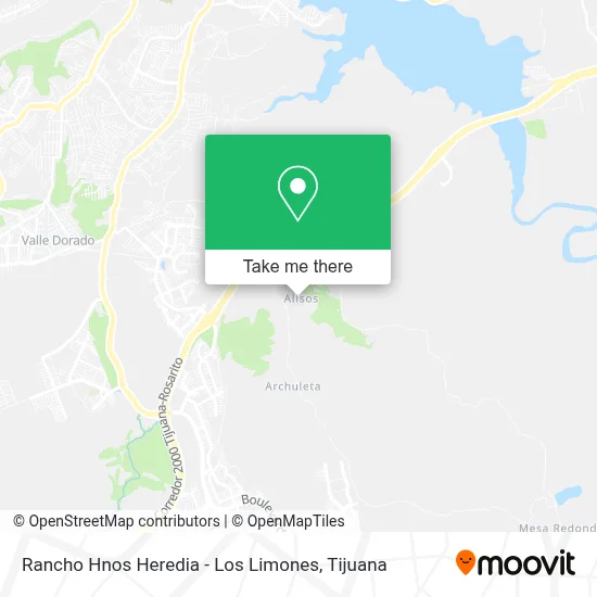 Rancho Hnos Heredia - Los Limones map