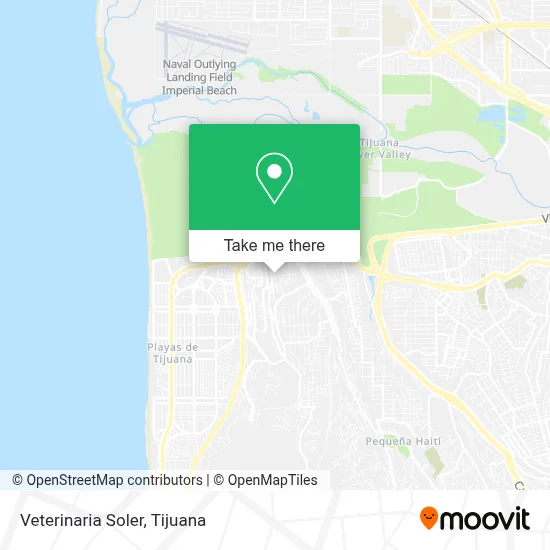 Veterinaria Soler map