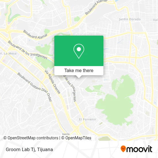 Groom Lab Tj map