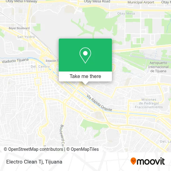 Electro Clean Tj map