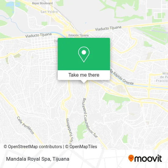 Mandala Royal Spa map