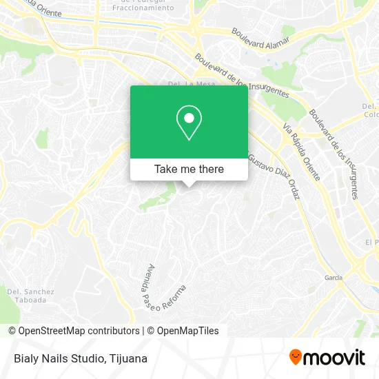 Bialy Nails Studio map