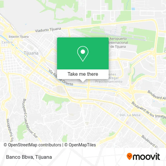 Banco Bbva map
