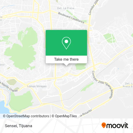 Sensei map