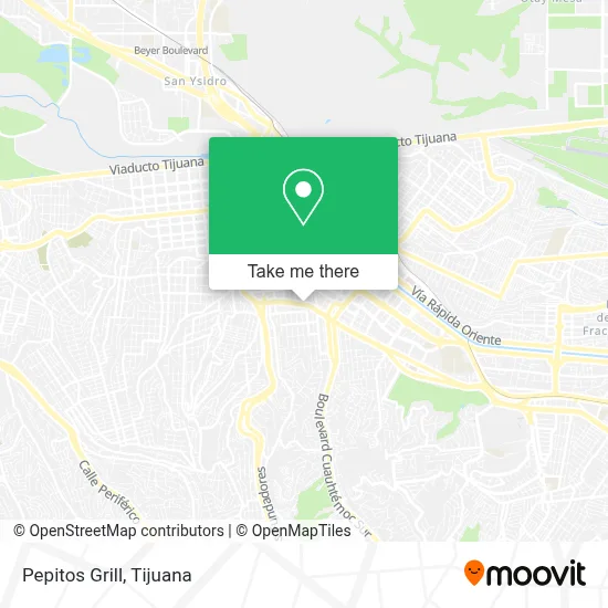 Pepitos Grill map