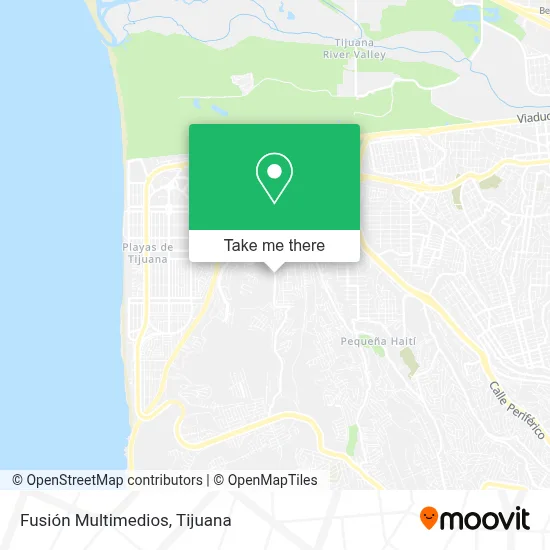 Fusión Multimedios map
