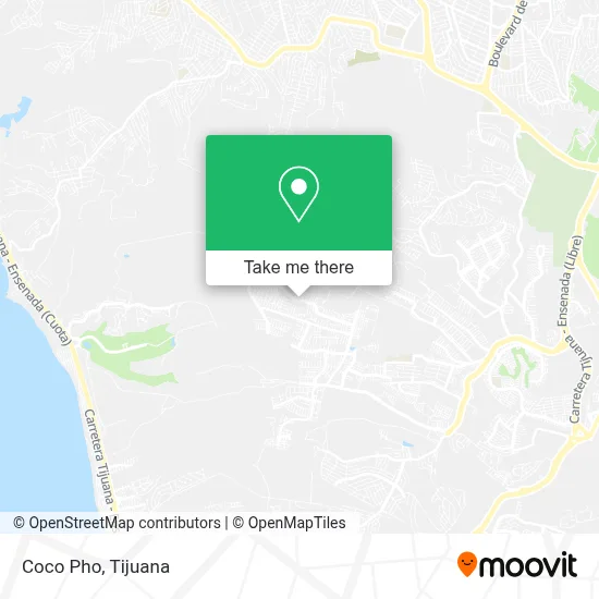 Coco Pho map