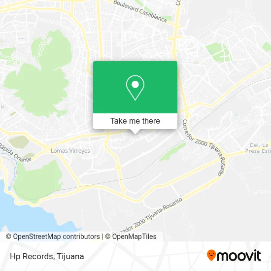Hp Records map
