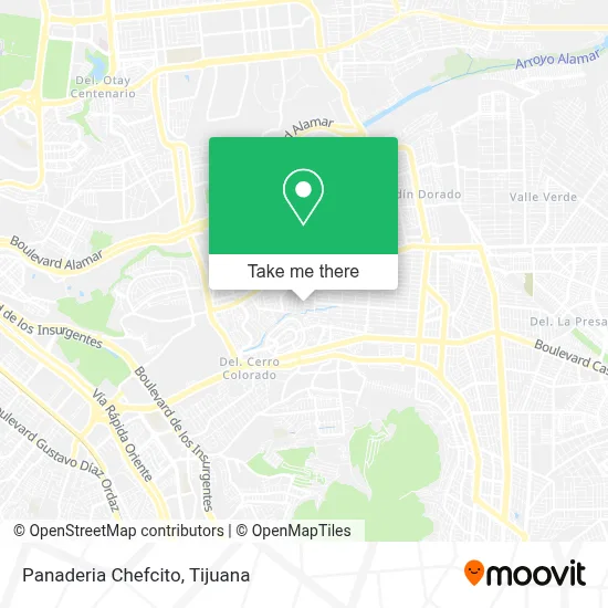 Panaderia Chefcito map