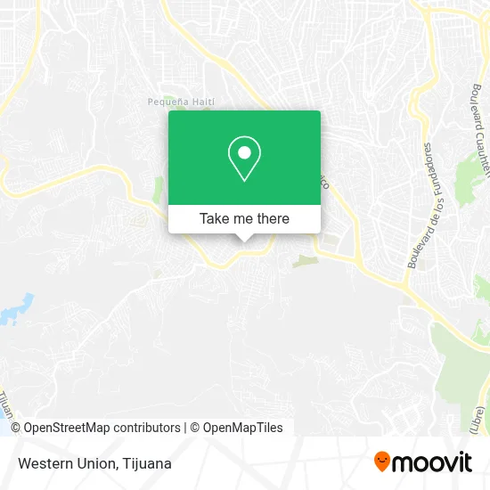 Western Union map