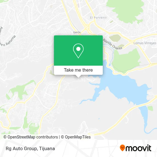 Rg Auto Group map
