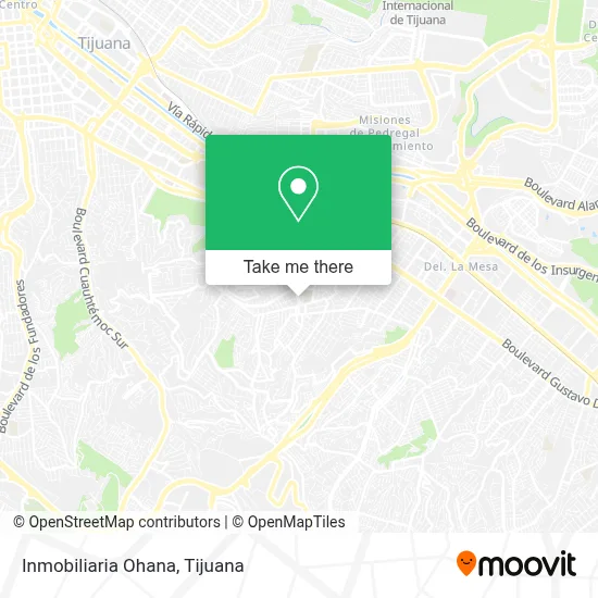 Inmobiliaria Ohana map