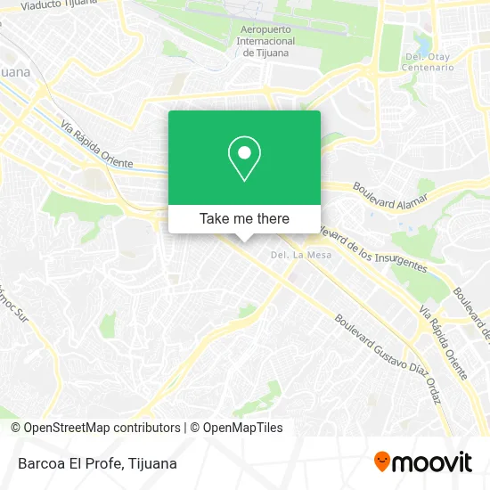 Barcoa El Profe map