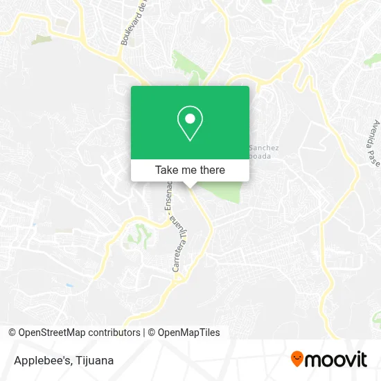 Applebee's map