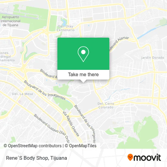 Rene´S Body Shop map