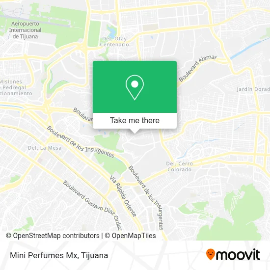 Mini Perfumes Mx map