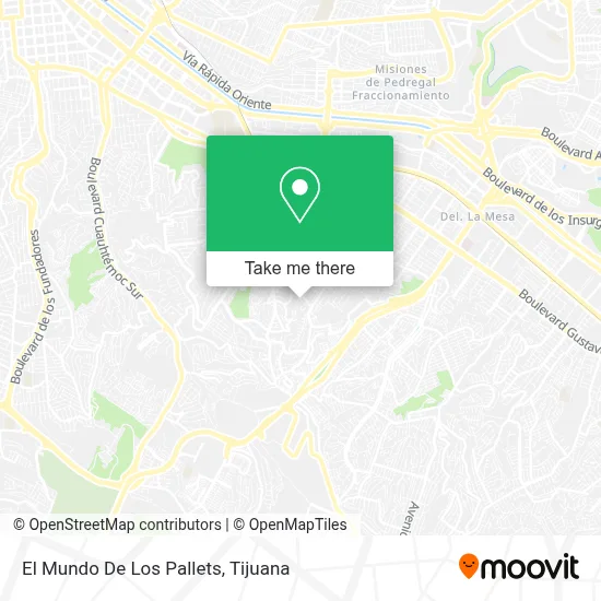 El Mundo De Los Pallets map