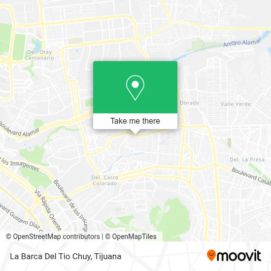 La Barca Del Tio Chuy map
