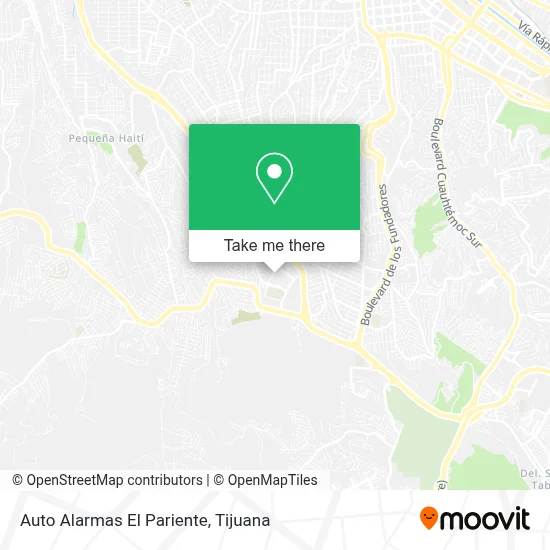 Auto Alarmas El Pariente map