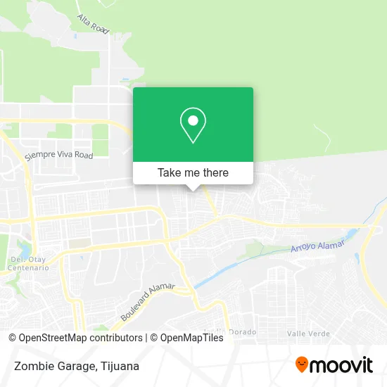 Zombie Garage map