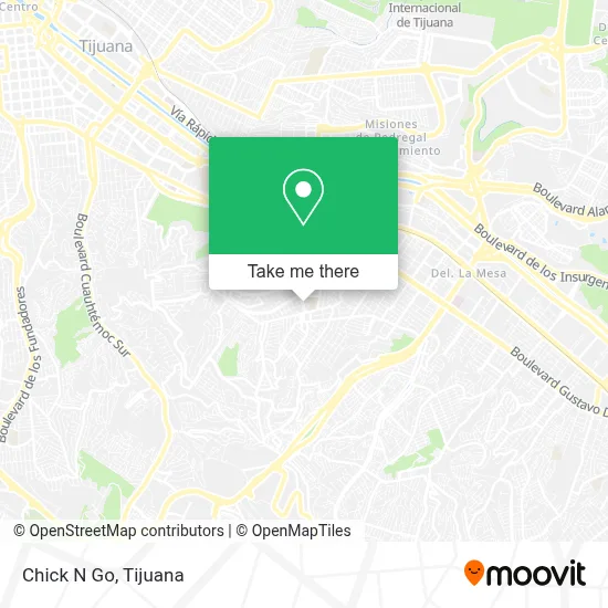 Chick N Go map