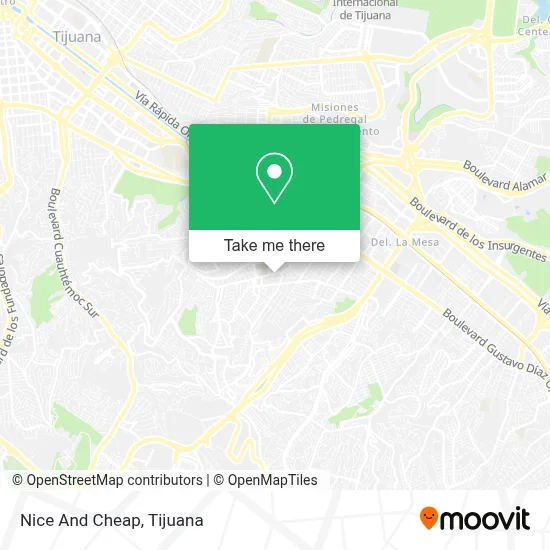 Nice And Cheap map