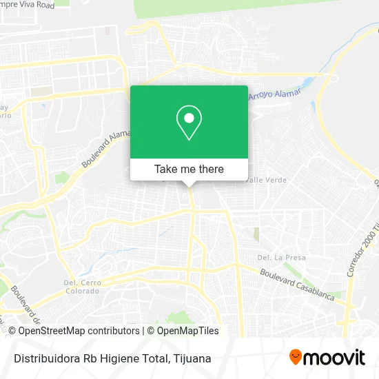 Distribuidora Rb Higiene Total map